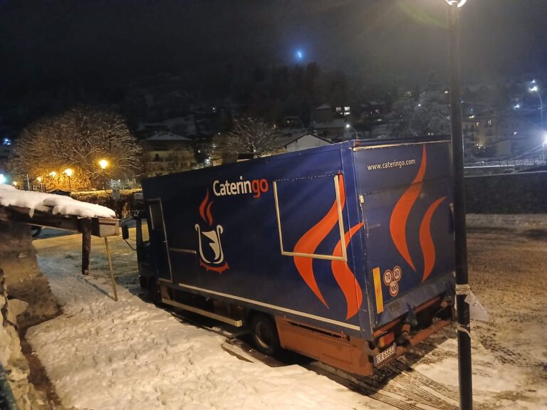 Cateringo - Bormio 2026 - camion cucina attrezzata